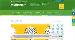 Desktop Screenshot of meudon.fr