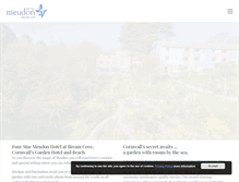 Tablet Screenshot of meudon.co.uk